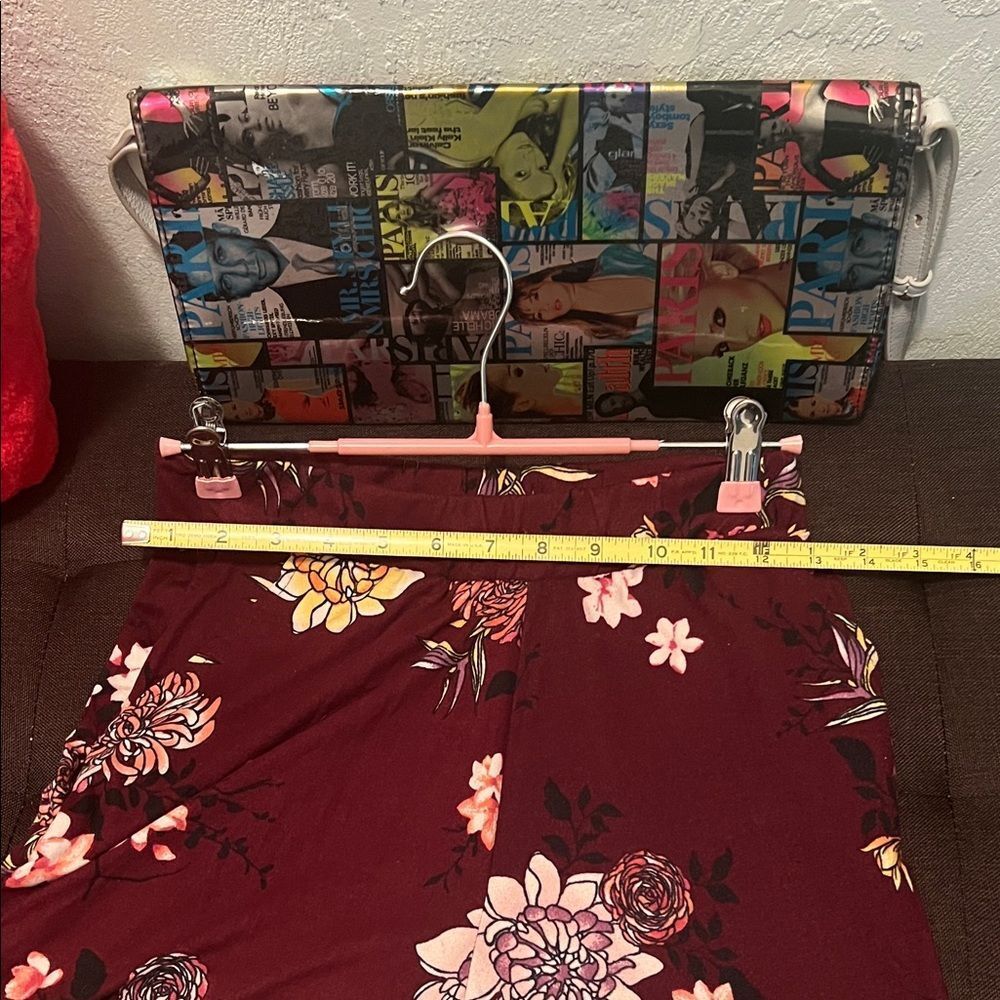 #1227**Floral Print Leggings - Picture 5 of 5